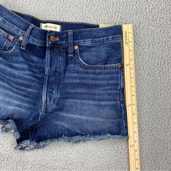 Madewell Women's The Dad Jean Short Button Fly Jean Shorts  NWT  |   Size:  27 - Picture 9 of 15